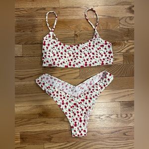 Reformation Floral Bikini